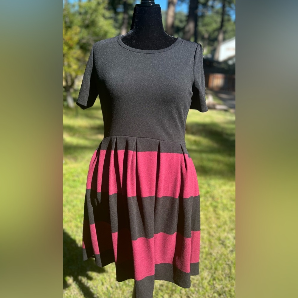 Black and Ted LulaRoe dress size 2x
